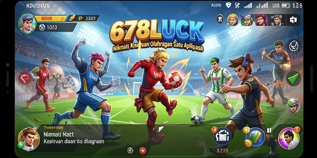 Tampilan gameplay seru di 678LUCK saat bertanding.