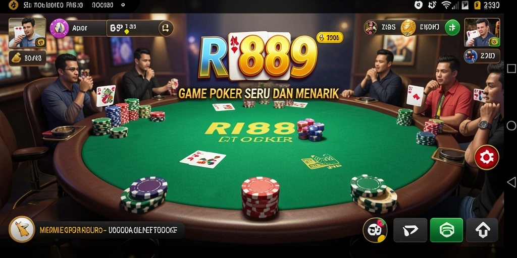 Tangkapan layar RI889 menampilkan pengalaman bermain Poker yang mengasyikkan.