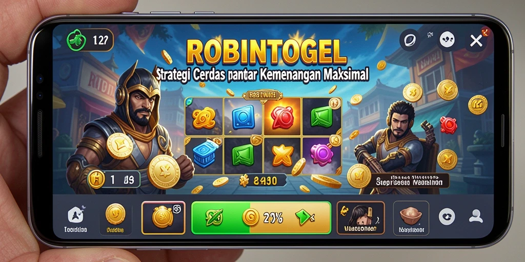 Tampilan menarik dari gameplay <strong>ROBINTOGEL</strong> yang penuh strategi.